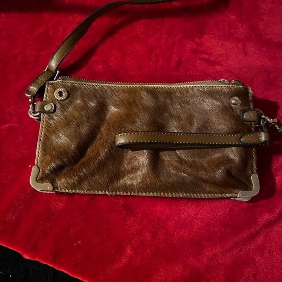 Bags Cowhide Wristlet Poshmark